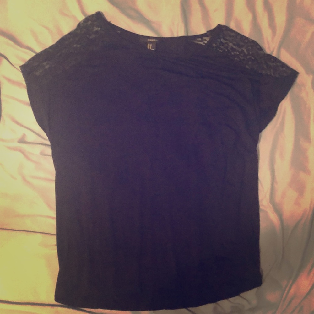 Black dress shirt